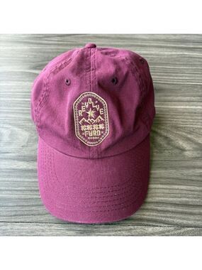 REVOLVE & FRWD Hat Maroon Adjustable